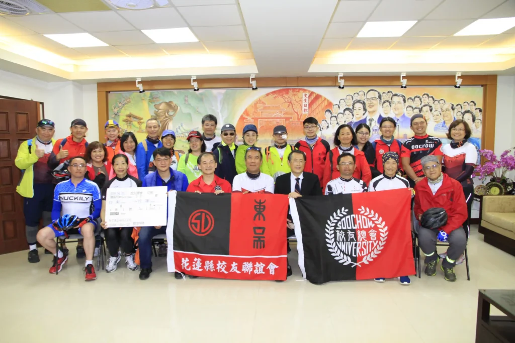 2019 年校友環島訪問更生日報社。